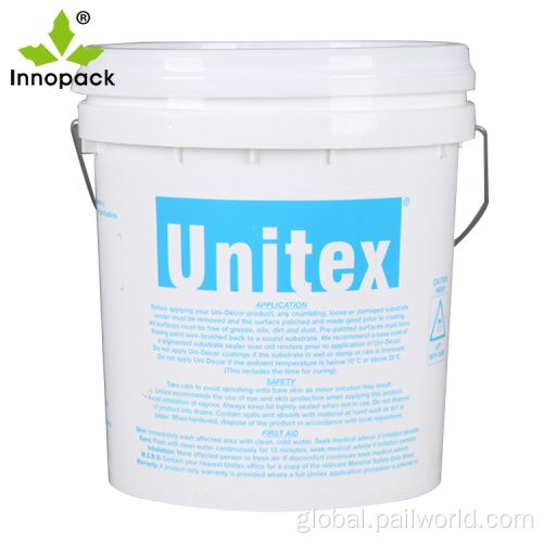 Plastic Round Bucket black plastic bucket 15 ltr price with handle Factory